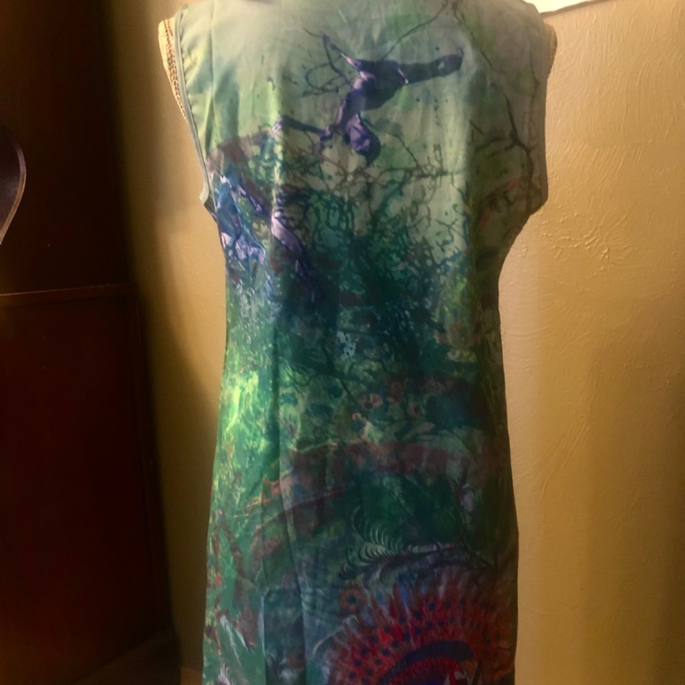 NEW w tags designer dress size large - Picture 6 of 7